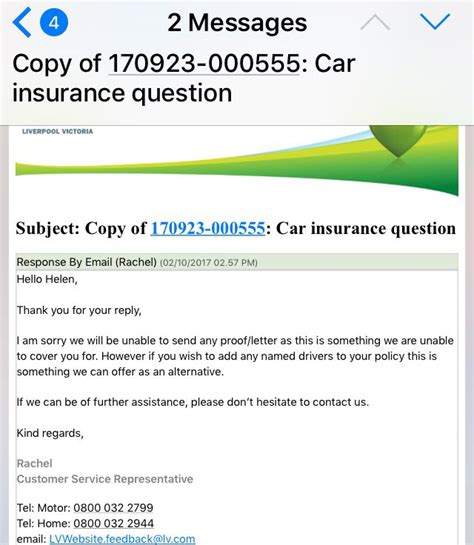 lv car insurance quotes phone number